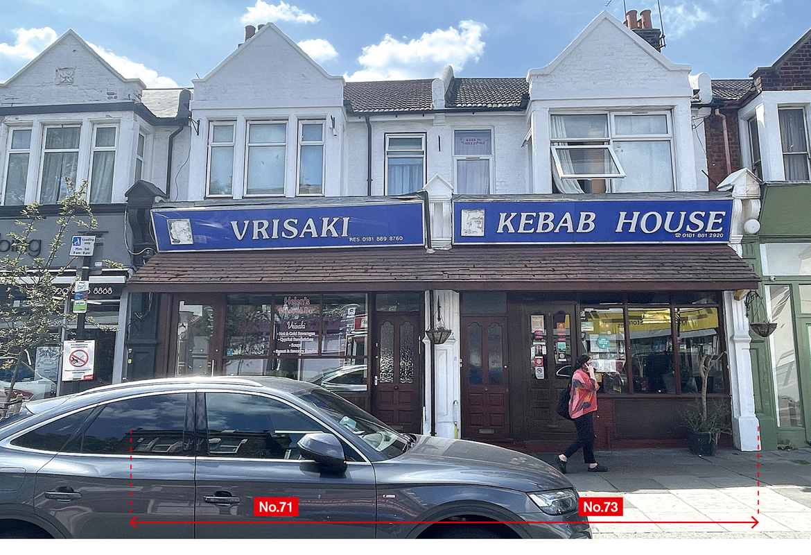 Freehold – Vacant Shop & Restaurant with Development Potential
