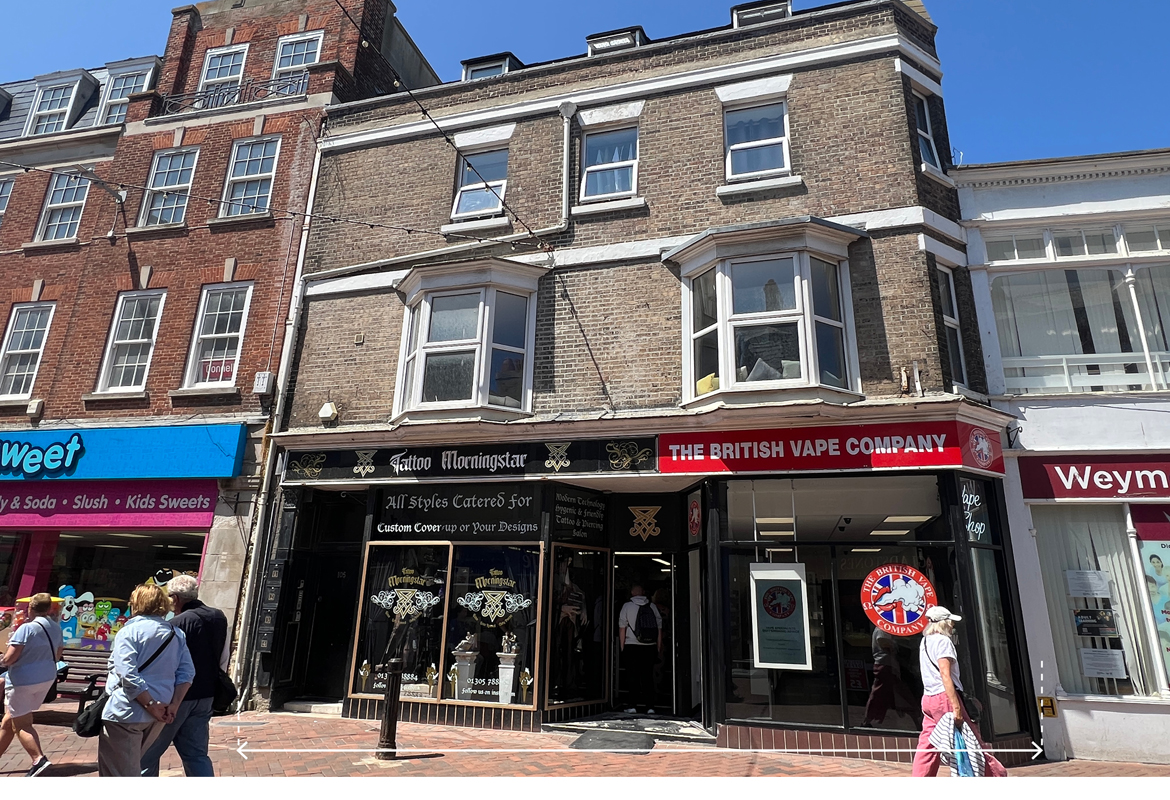 Freehold Investment – 2 Shops (plus 4 Flats sold-off) – Gross Yield 11.9%
