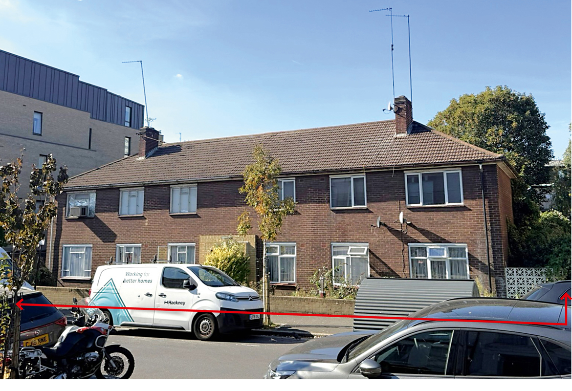 Freehold Block – 4 Flats & 6 Garages