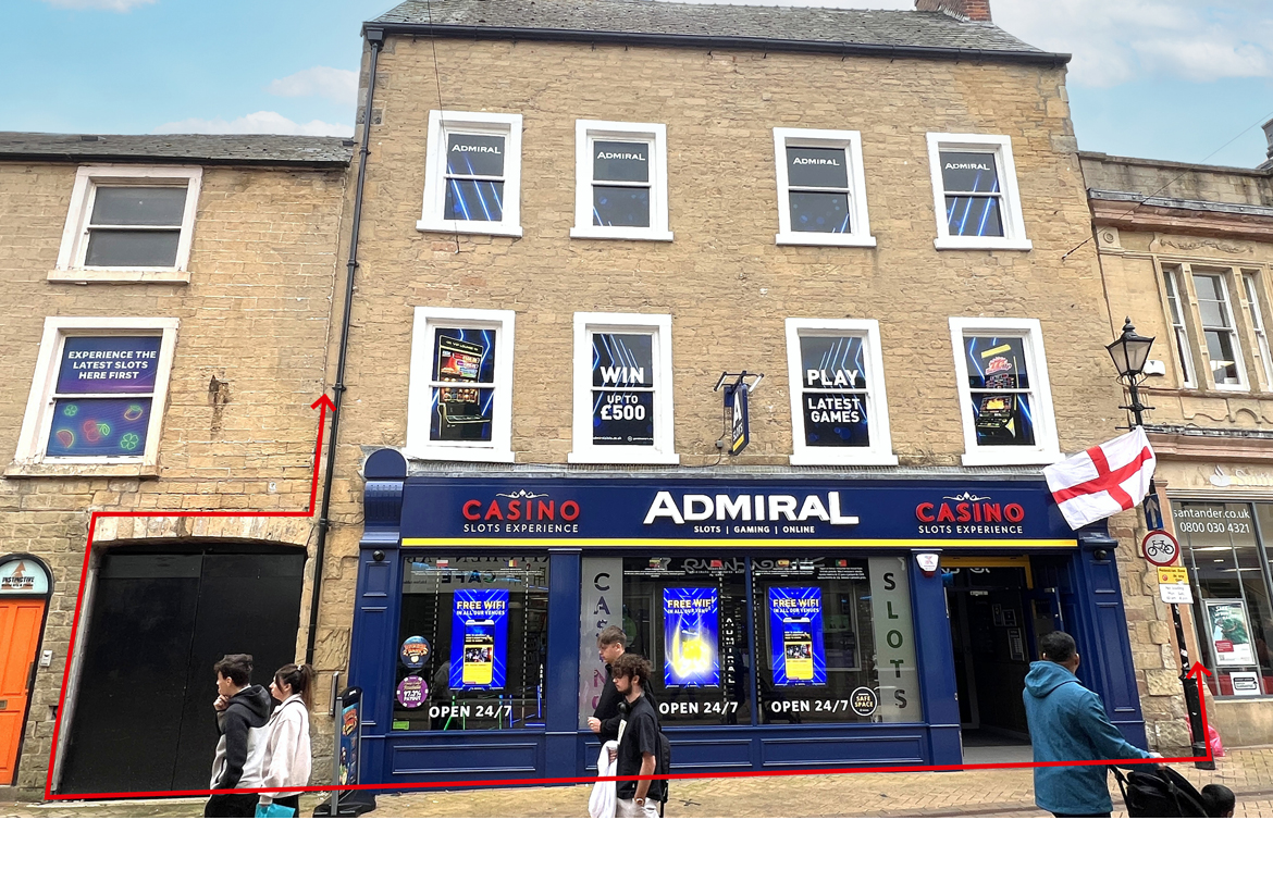 Freehold Town Centre Retail Investment t/a Admiral Casino - Gross Yield 10.6%