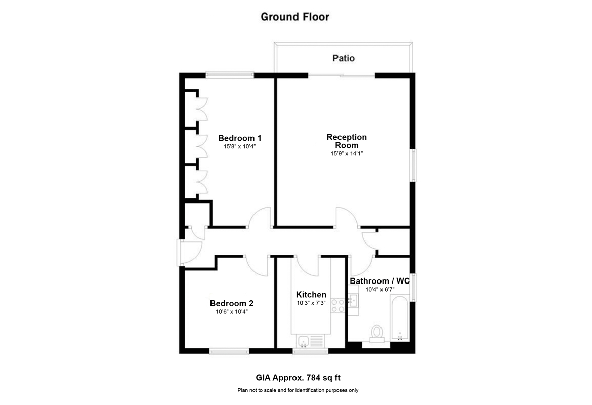 Flat 3 Belmont Lodge, London Road, Stanmore, Middlesex HA7 4NG