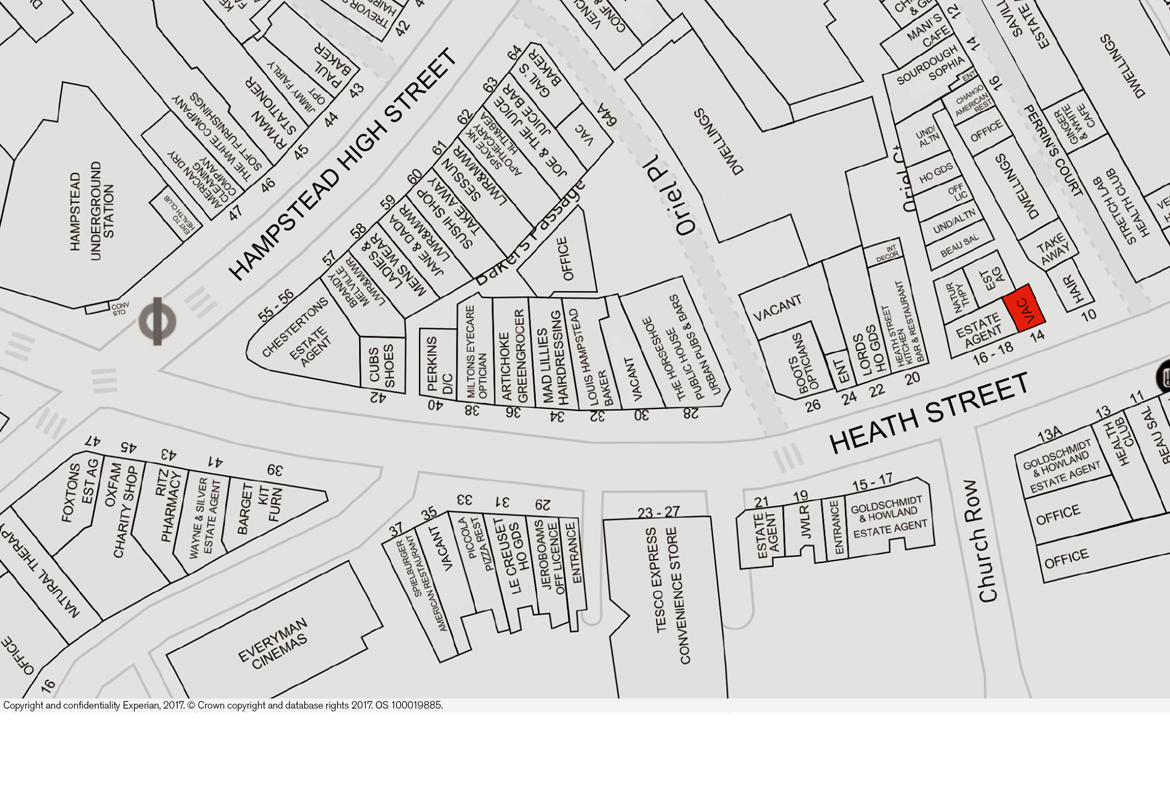 14 Heath Street, Hampstead, London NW3 6TE