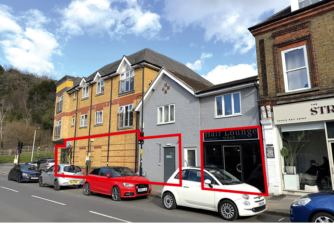 60 Godstone Road & 1A Station Approach, Hayes Lane, Kenley, Surrey CR8 5AA