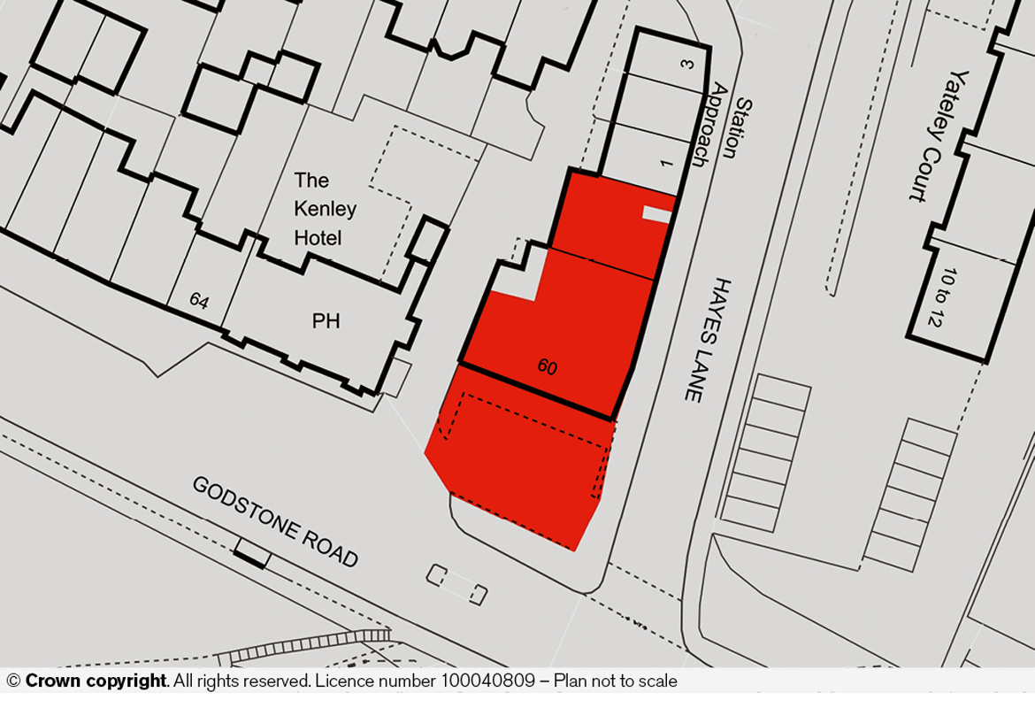 60 Godstone Road & 1A Station Approach, Hayes Lane, Kenley, Surrey CR8 5AA