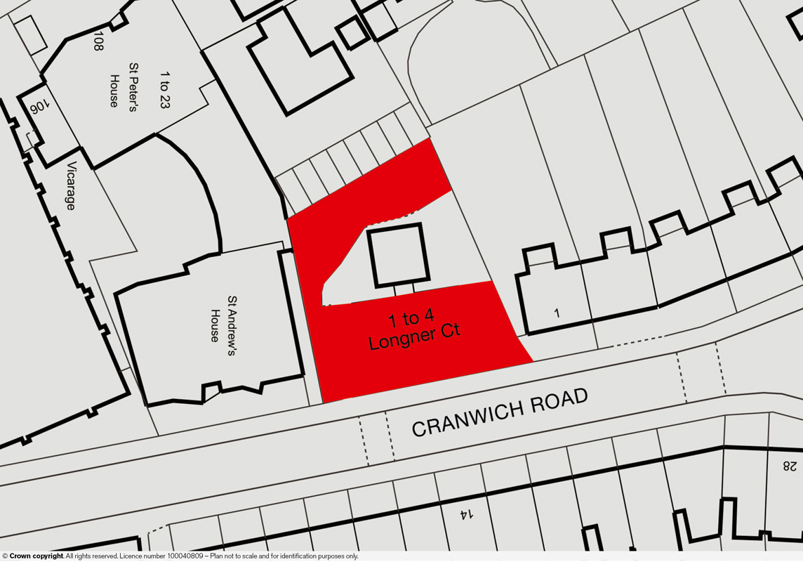 Flats 1-4 Longner Court & 6 Garages, Cranwich Road, Stamford Hill, London N16 5HY