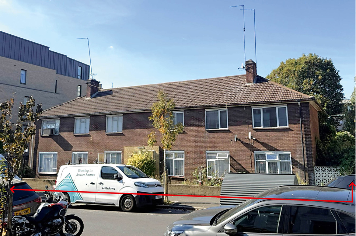 Freehold – 4 Flats and 6 Garages