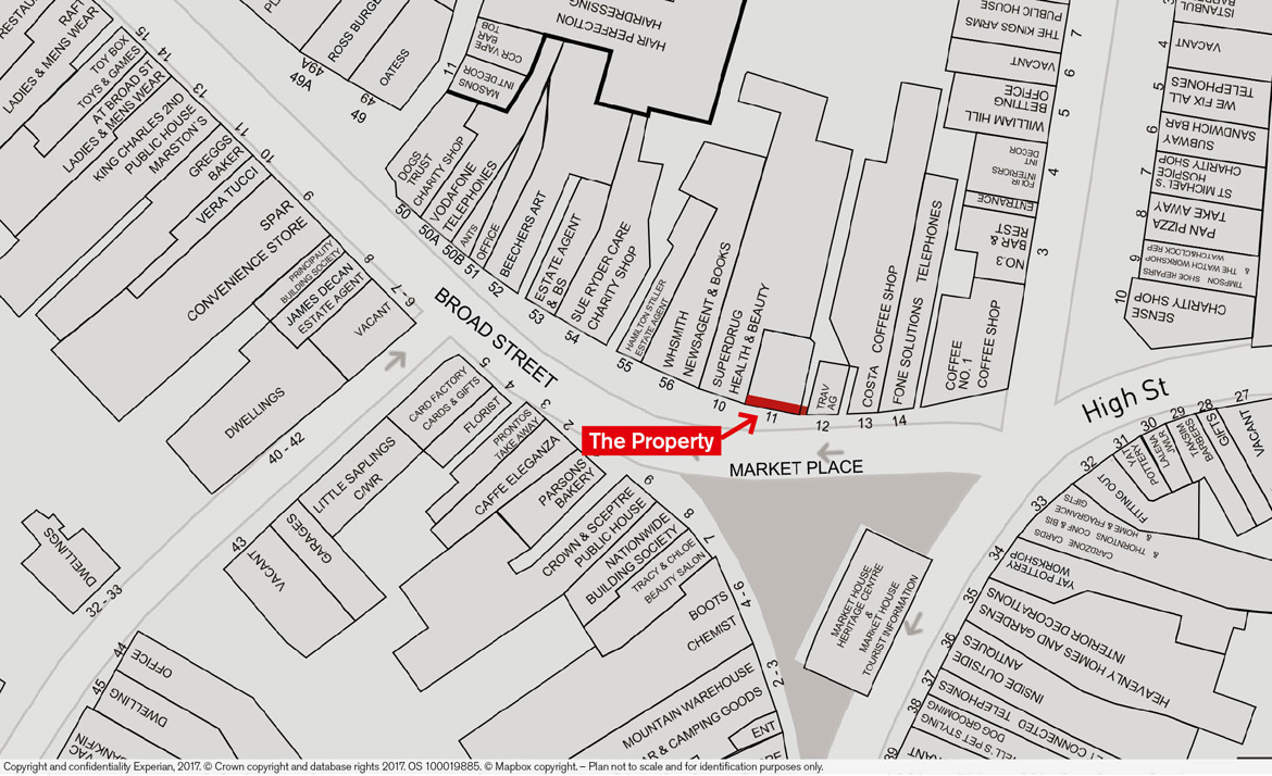 11 Market Place, Ross-on-Wye, Herefordshire HR9 5NU