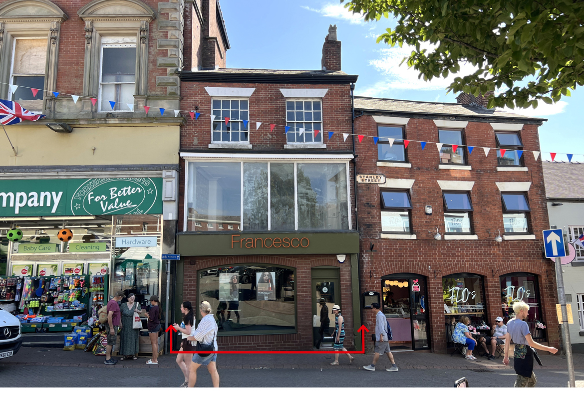 Freehold Town Centre Retail Investment + Vacant Uppers with Planning - Gross Yield 11.9%