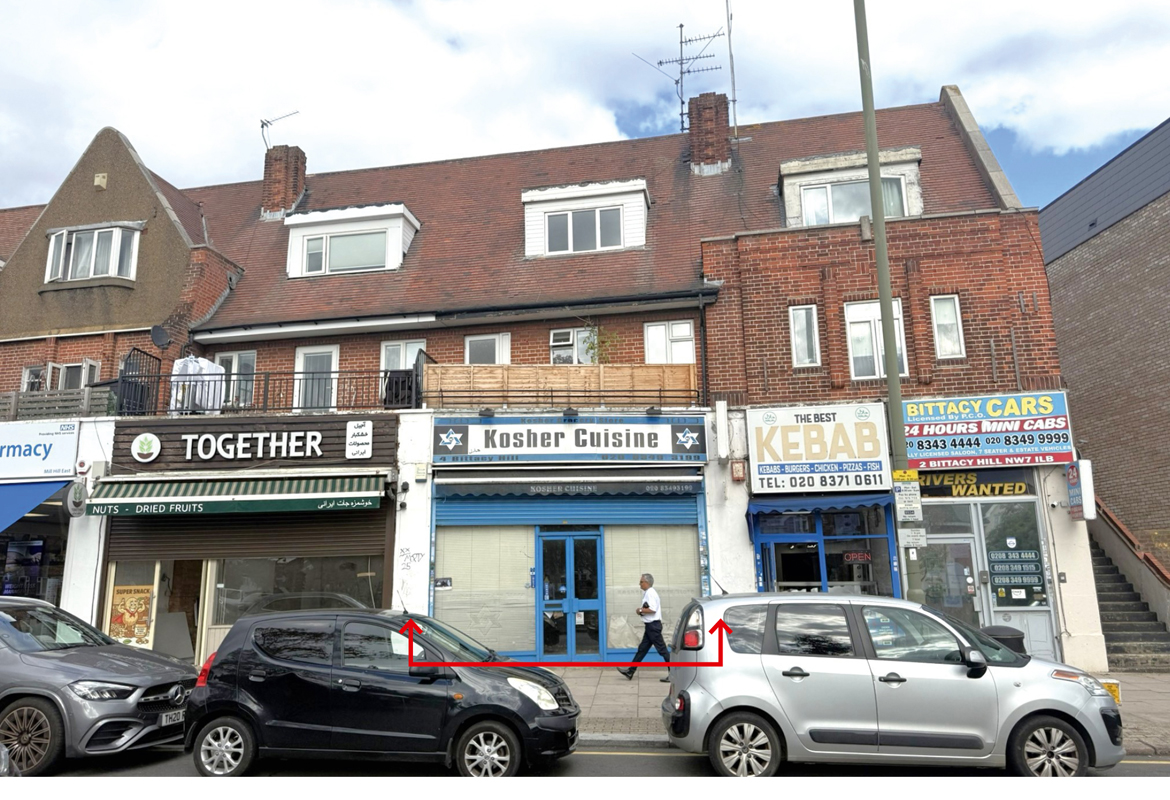 Vacant Shop (plus flat sold-off)